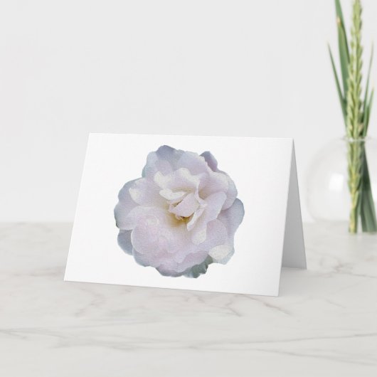 ピンクグレーバラ カード (正面)