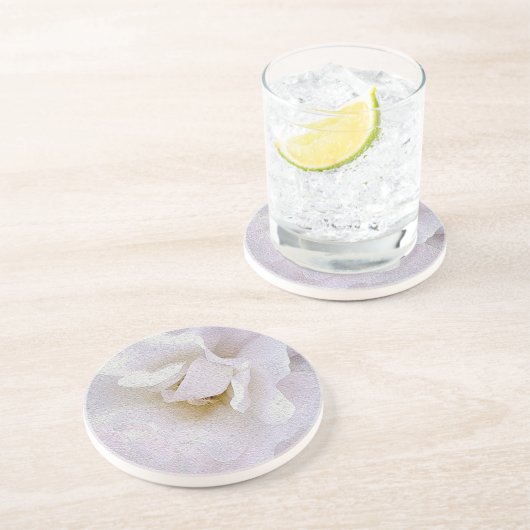 ピンクグレーバラ コースター (側面)