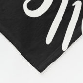 ピンクグレーバレーボールのコートは私の幸せな場所である フリースブランケット (角)