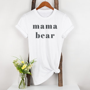 ピンクグレーボホタイポグラフィガールマ妊婦のマベア Tシャツ