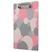 ピンクグレー分子クリップボード クリップボード (左)