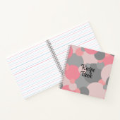 ピンクグレー分子レシピ書 ノートブック (内部)