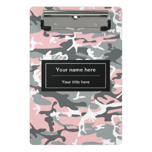 ピンクグレー迷彩, 迷彩, 軍用, 軍 ミニクリップボード