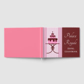 ピンクケファンシーーキホテルベッドアンドブレックファースト ゲストブック (全面)