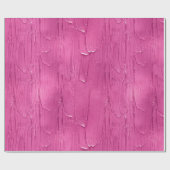 ピンクケーキつや消しシック誕生日 ラッピングペーパー (フラット)