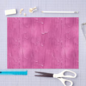 ピンクケーキつや消しシック誕生日 薄葉紙 (クラフト)