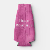 ピンクケーキつや消し ボトルクーラー (正面)