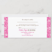 ピンクケーキポップ:ギフト券 (裏面)