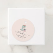 ピンクケーキミキサーブライダルシャワーありがとうギフトラベル フェイバータグ (インサイチュ)