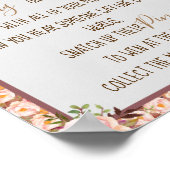 ピンクゲームのブライダルシャワーを入れる ポスター (角)