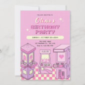 ピンクゲームセンター 招待状 (正面)