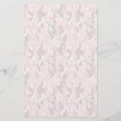 ピンクコアラ文字Kライン 便箋 (裏面)