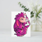 ピンクコイ ポストカード (スタンド正面)