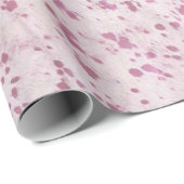 ピンクコウィドプリント包装紙 ラッピングペーパー (ロールコーナー)
