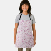 ピンクコウィドルスティック女性のカーボーイカントリーウェスタン エプロン (インサイチュ)