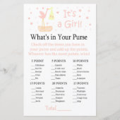 ピンクコウノトリの巣あなたの財布のゲームの中に何がある (正面)