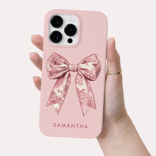 ピンクコケガーリーットトイレデジュウボウ名 Case-Mate iPhone 14 PRO MAXケース