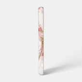 ピンクコケットケース – ソフトコフェミニンアデザイン SAMSUNG GALAXYケース (左側面)