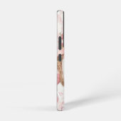 ピンクコケットケース – ソフトコフェミニンアデザイン SAMSUNG GALAXYケース (右側面)