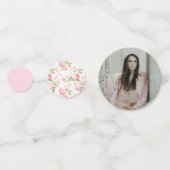 ピンクコケットスウィート16大学 |写真 コンフェッティ (正面)