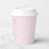 ピンクコケットスウィート16大学 紙コップ (左)
