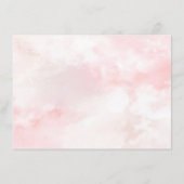 ピンクコケットナース卒業サンキューカード エンクロージャーカード (裏面)