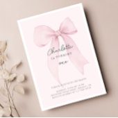 ピンクコケットボーガールズ誕生日招待状 招待状