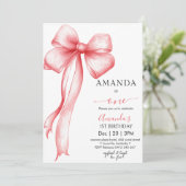 ピンクコケットボーガール誕生日 招待状 (スタンド正面)