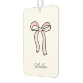 ピンクコケットボーパーソナライズされたカーエアーフレッシュナー カーエアーフレッシュナー (左)