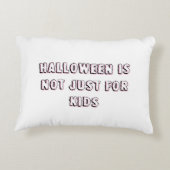 ピンクコケット幽霊とボーズハロウィーン アクセントクッション (裏面)