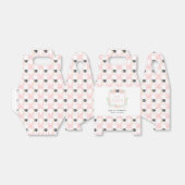 ピンクコケット弓 |卒業年鑑 フェイバーボックス (折り畳みなし)