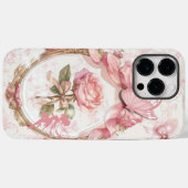 ピンクコケットiPhoneケース – フェミニン Softcore Case-Mate iPhoneケース (裏面 (横))