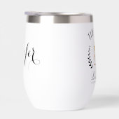 ピンクコケティー  花嫁の水ボトル (右面)