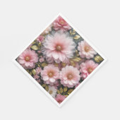 ピンクコスモスコレクション スタンダードランチョンナプキン (角)