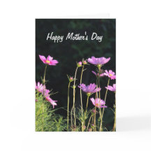 ピンクコスモスマザーズデイカード