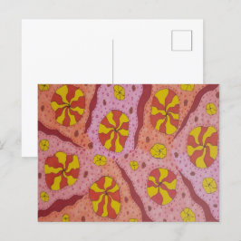 ピンクコズミックキャンディ ポストカード