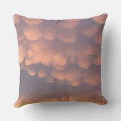 ピンクコットンボール雲 クッション (裏面)