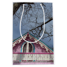 ピンクコテージドラマチックな空 – マーサズヴィネヤード ミディアムペーパーバッグ