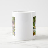 ピンクコテージバイザベイI ジャンボコーヒーマグカップ (正面)