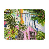 ピンクコテージバイザベイI マグネット (横)