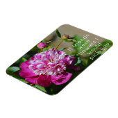 ピンクコテージ牡丹フラワーフレンド マグネット (左側)