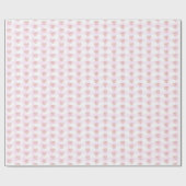 ピンクコテ名門私立校風のジェコアコケットラッピング紙 ラッピングペーパー (フラット)