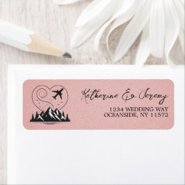 ピンクコロラドパスポート ラベル