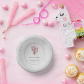 ピンクコンチシェル結婚ズ紙ボウル ペーパーボウル (パーティー)
