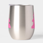 ピンクコンテンポラリーのクリスマスツリー (右面)