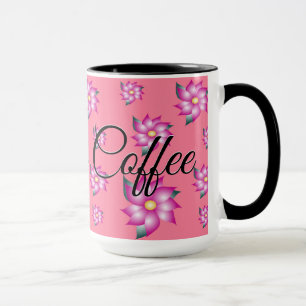 ピンクコーヒーカップ マグカップ