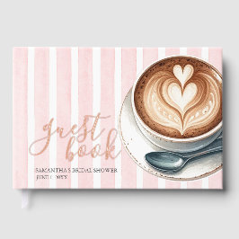 ピンクコーヒーブライダルシャワー ゲストブック