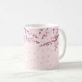 ピンクコーヒーマグ コーヒーマグカップ (正面右)