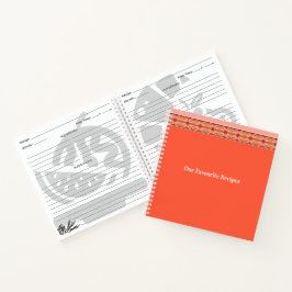 ピンクコーラルアンドピーチ ノートブック