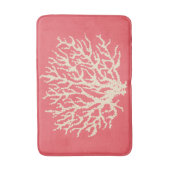 ピンクコーラルバスマット敷物浴室の装飾 バスマット (正面縦)